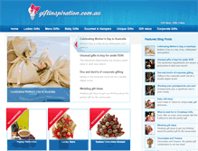 Tablet Screenshot of giftinspiration.com.au